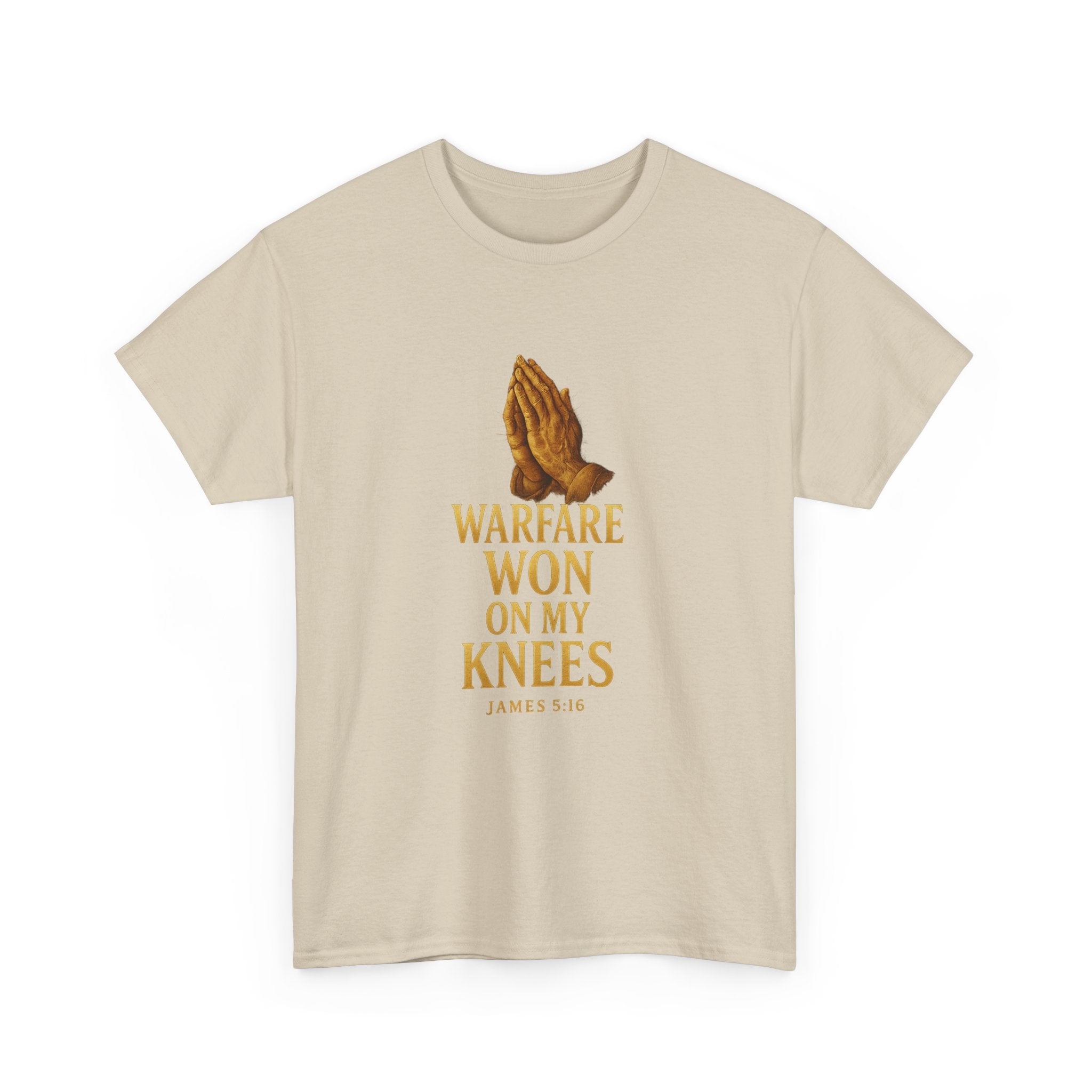 Warfare Won on My Knees Unisex Tee