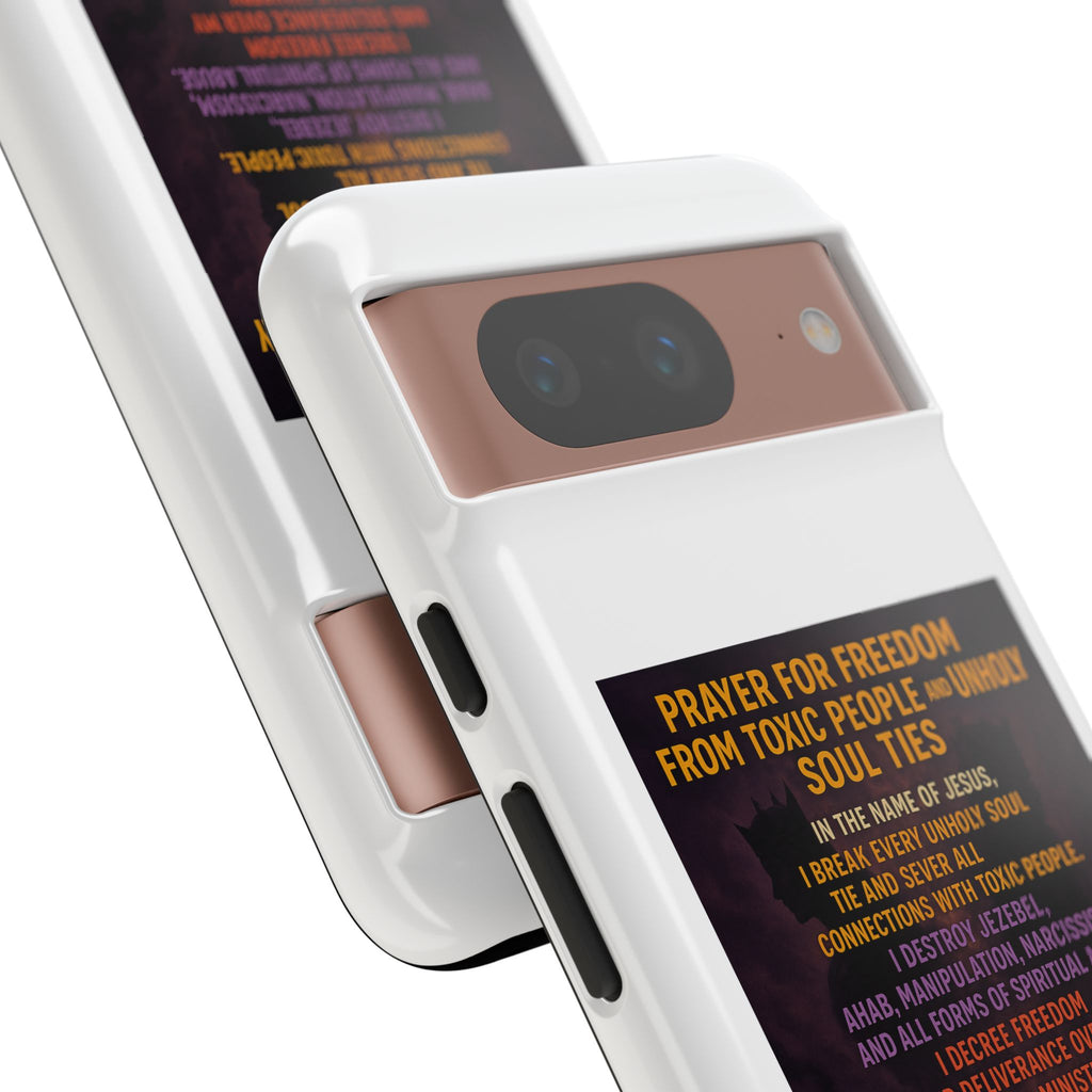 Tough Cases: Empowering Phone Case with Inspirational Prayer