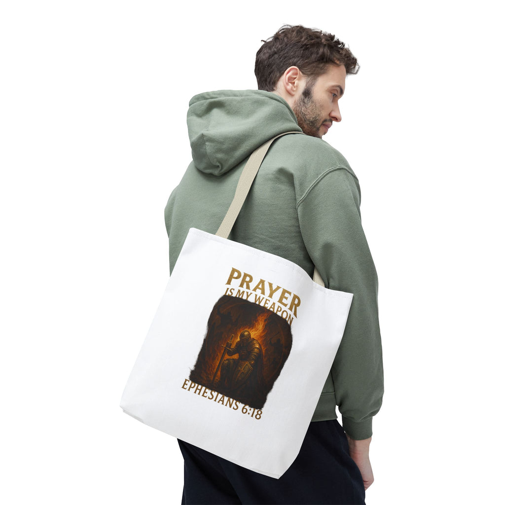 Prayer Warrior Tote Bag