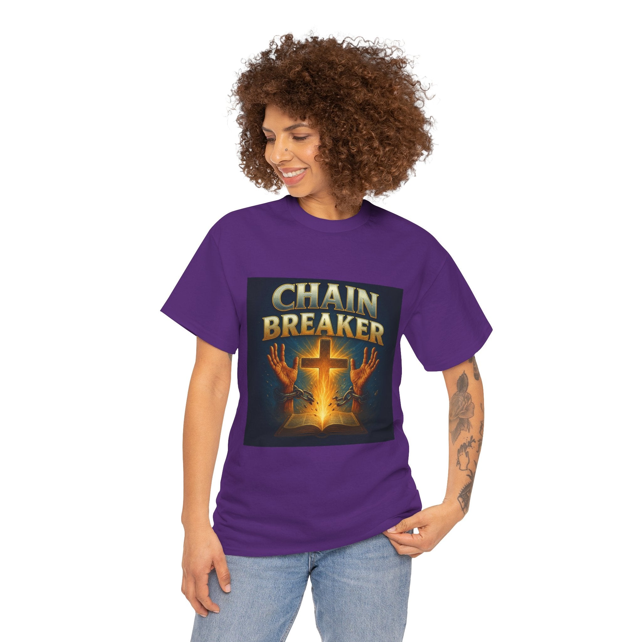 Chain Breaker Unisex Heavy Cotton Tee