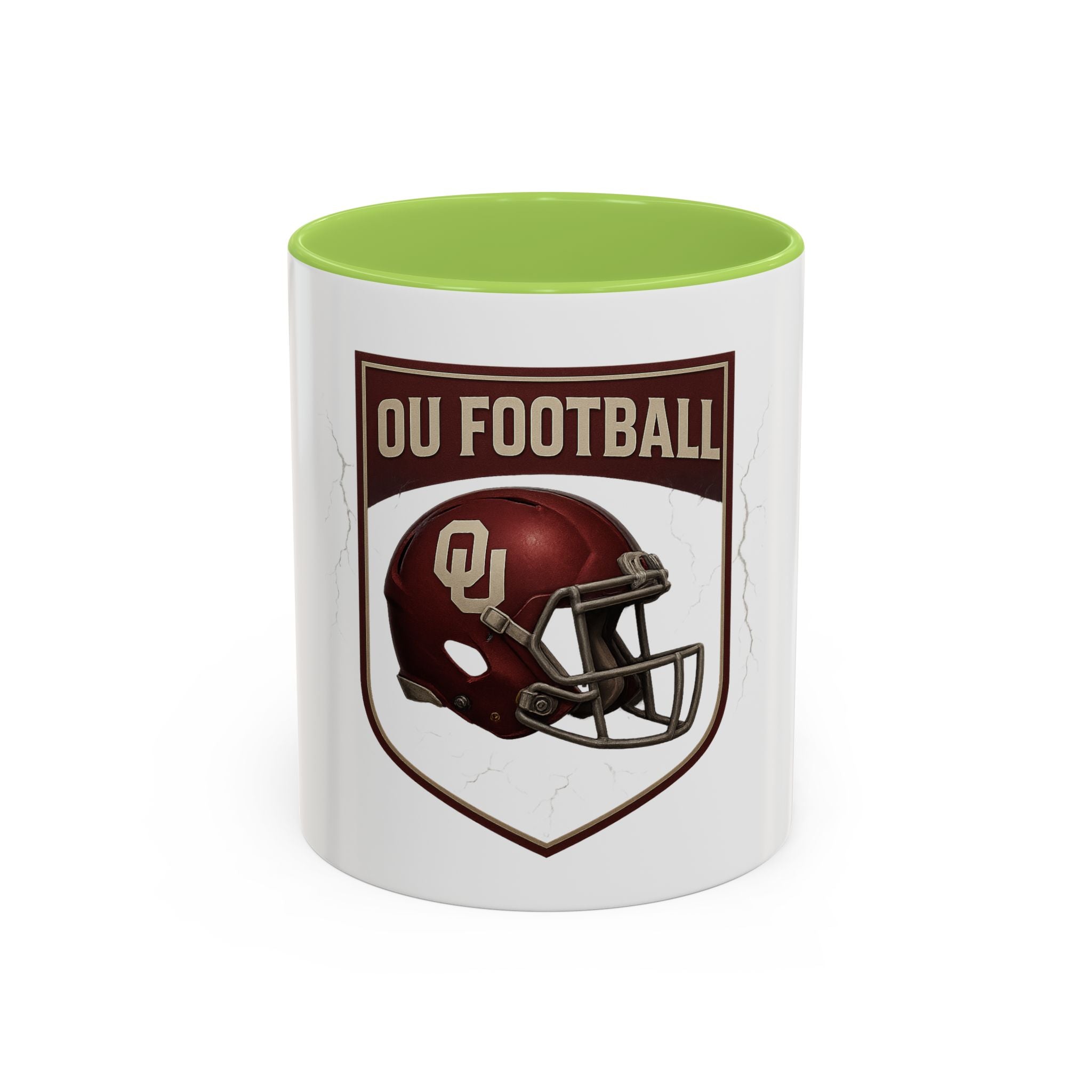 OU Football Accent Coffee Mug