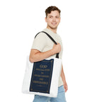 Inspirational Tote Bag, Motivational Quote Bag