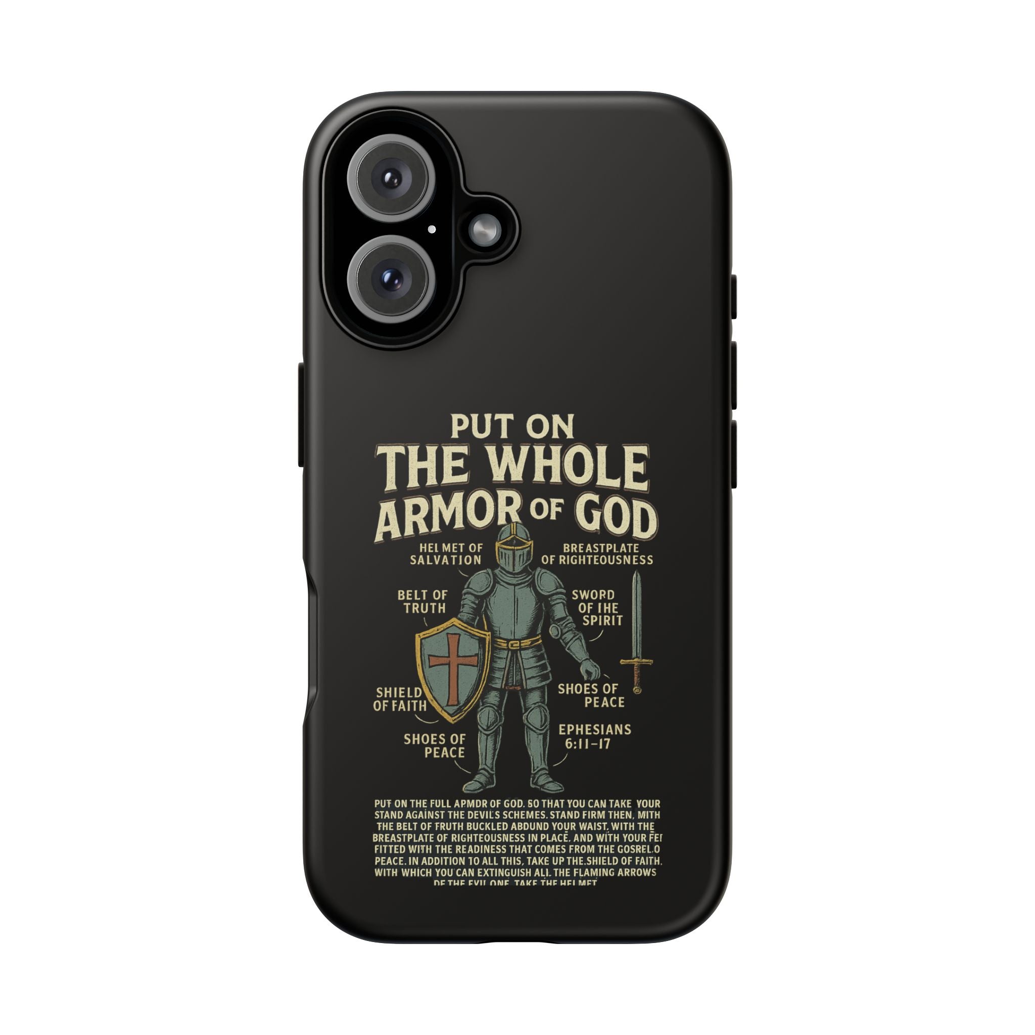 Armor of God – Spiritual Warrior Mobile Cover