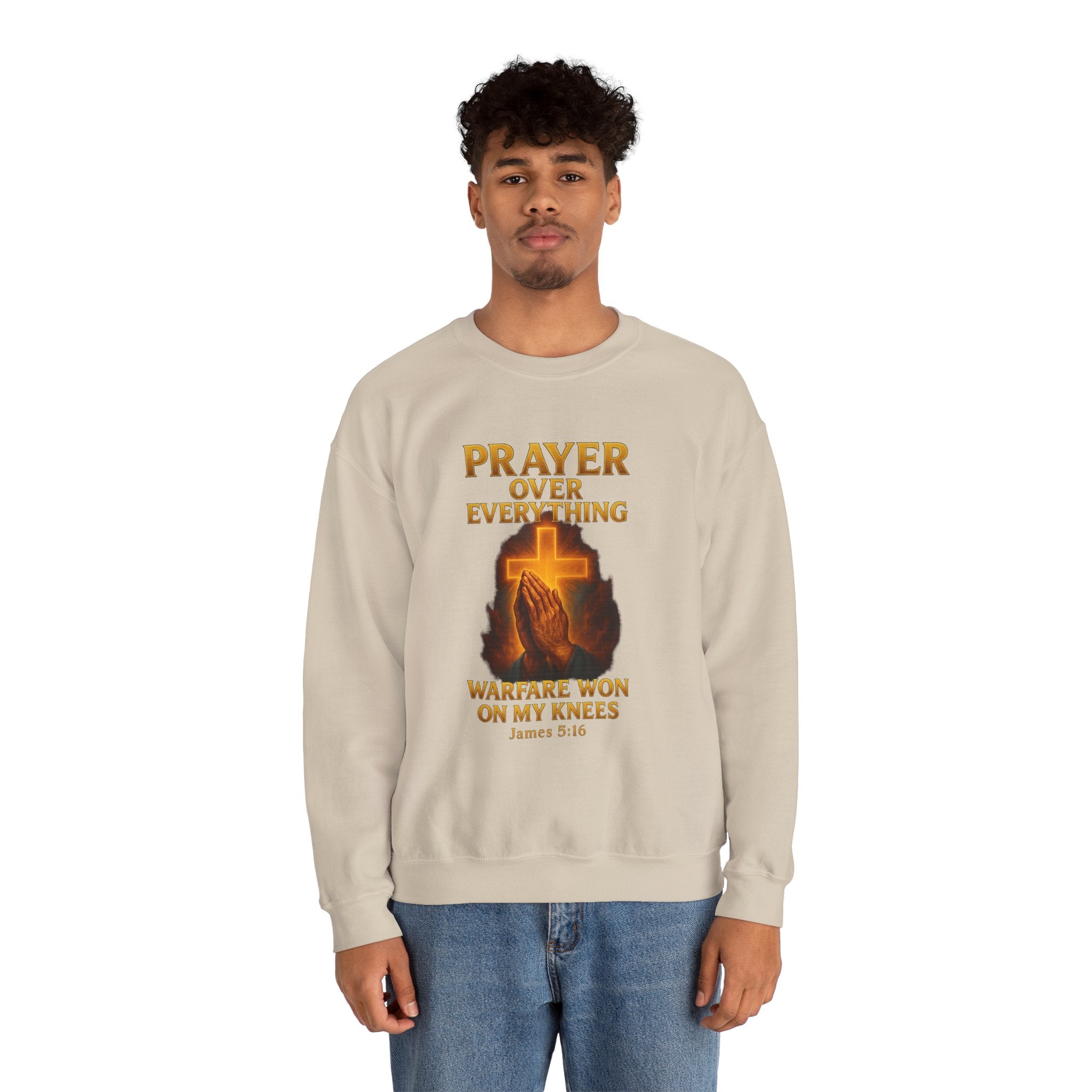 Prayer Over Everything Crewneck Sweatshirt
