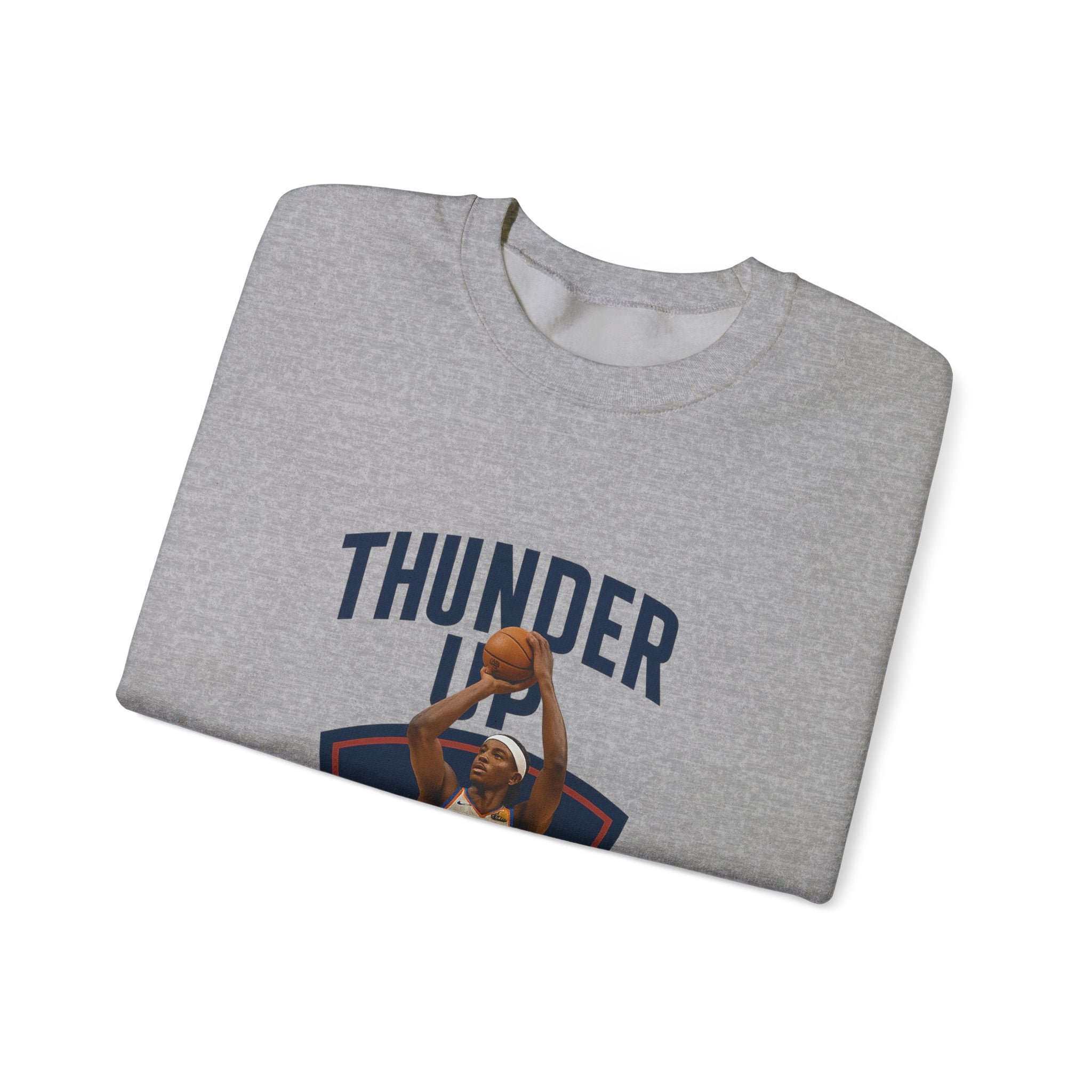 Thunder Up! Unisex Heavy Blend Crewneck Sweatshirt