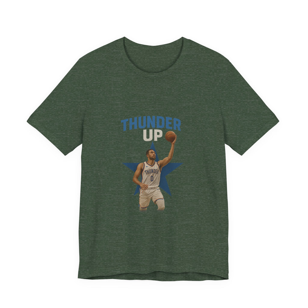 Thunder Up Basketball Tee