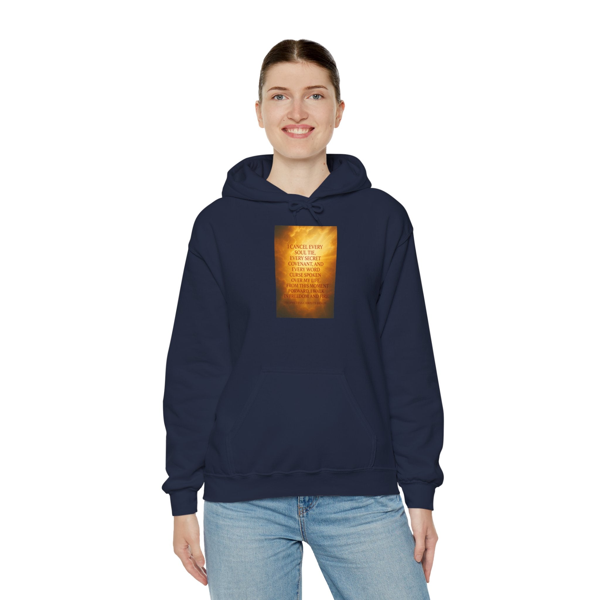 Inspirational Quote Hooded Sweatshirt