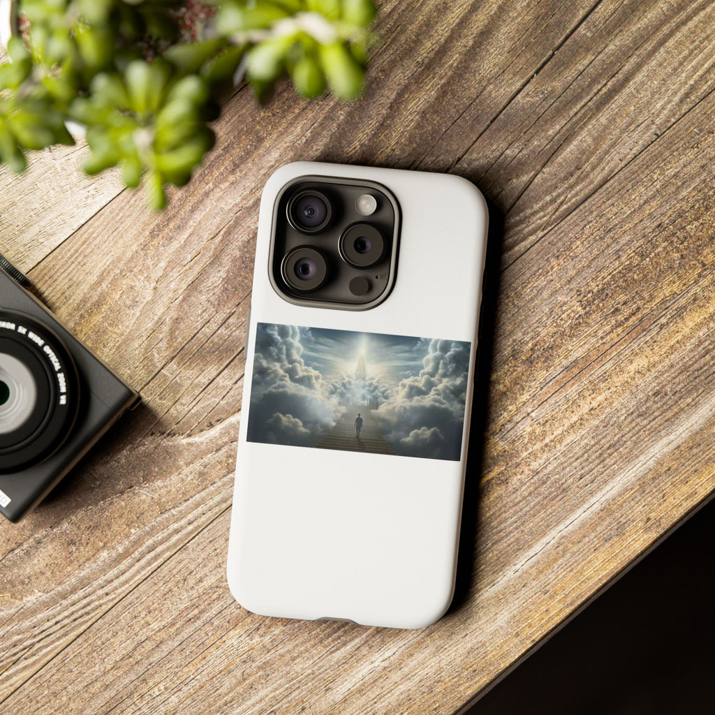 Stairway to Heaven – Spiritual Cloud Path Mobile Cover