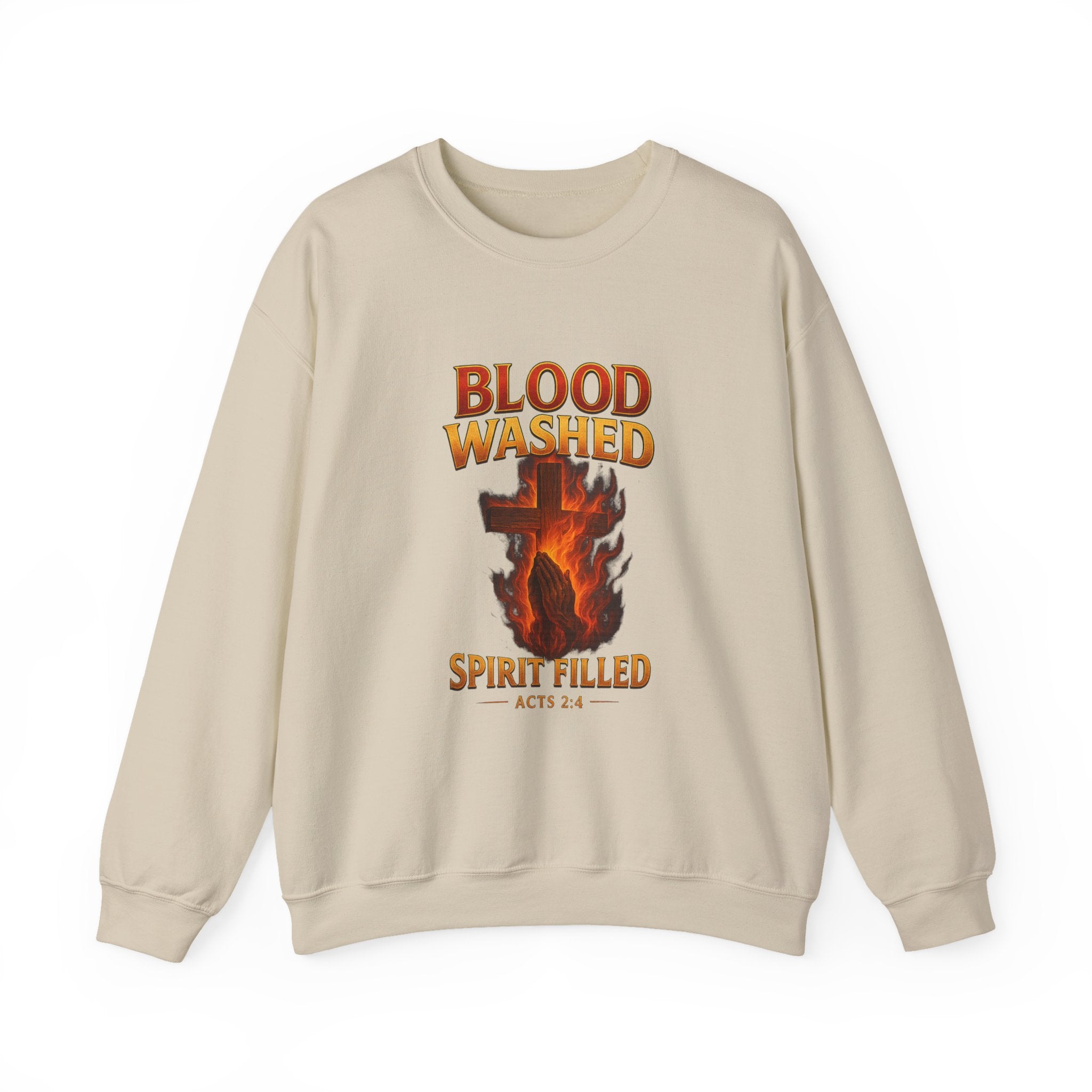 Blood Washed Spirit Filled Sweatshirt