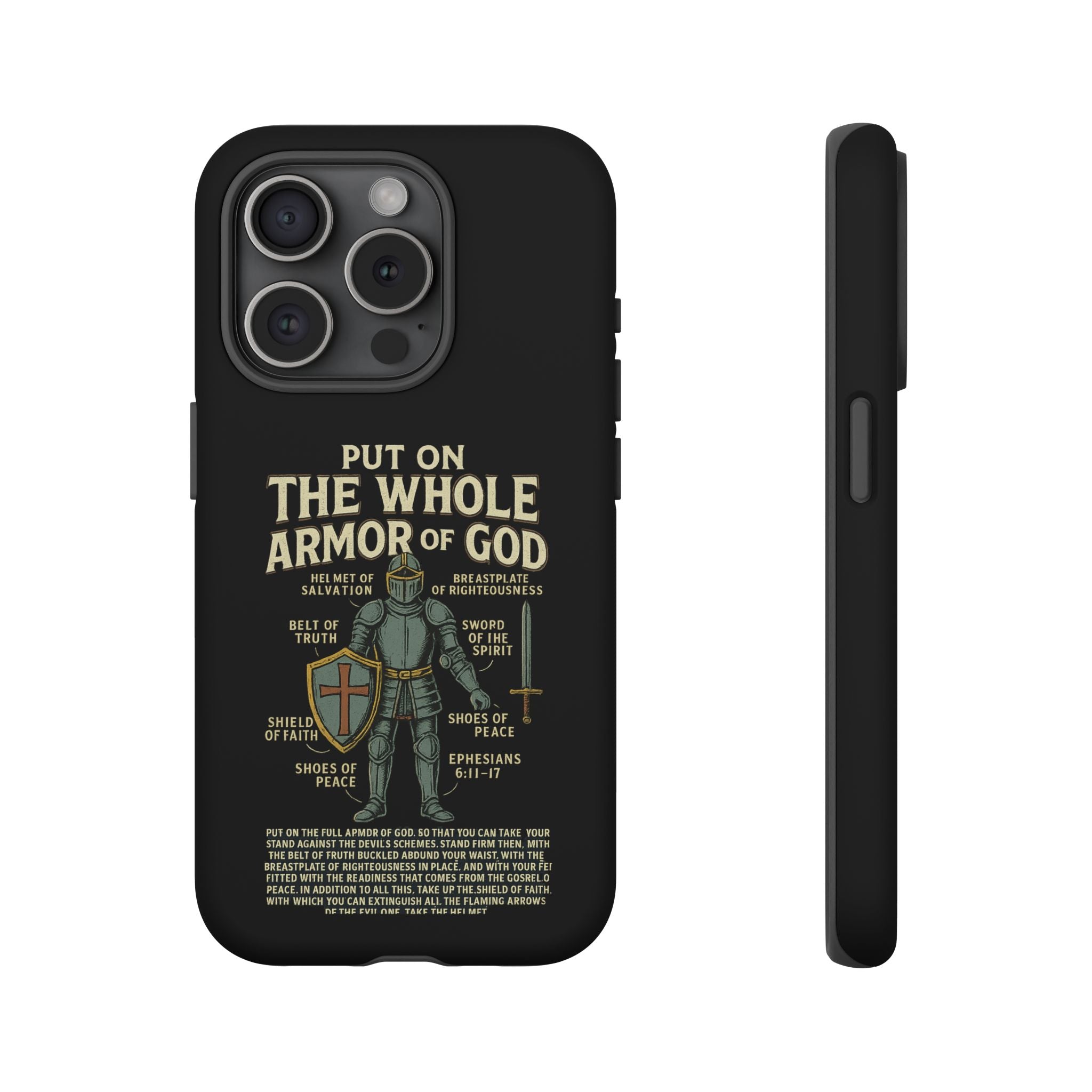 Armor of God – Spiritual Warrior Mobile Cover
