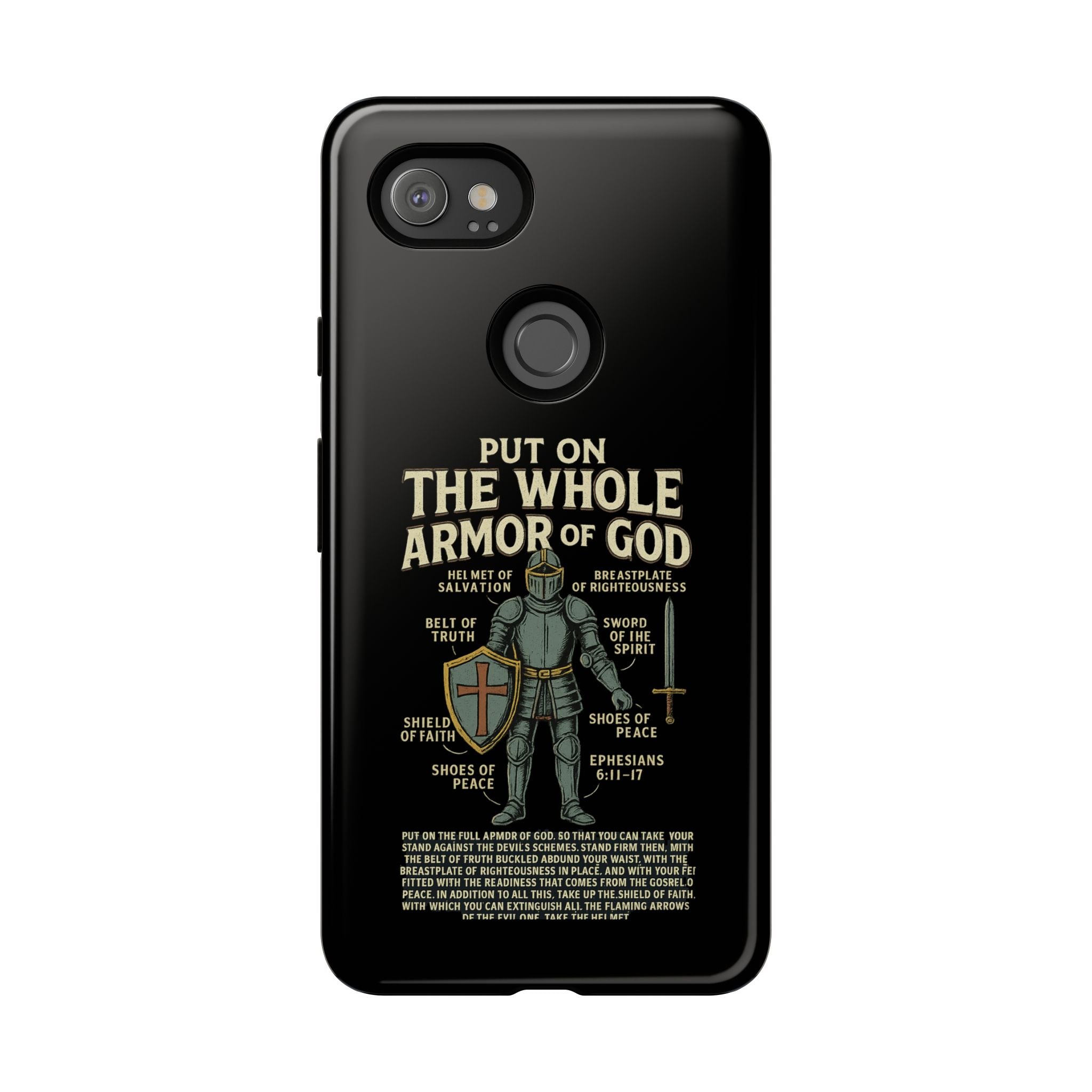 Armor of God – Spiritual Warrior Mobile Cover