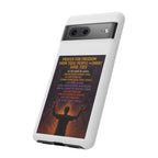 Tough Cases: Empowering Phone Case with Inspirational Prayer