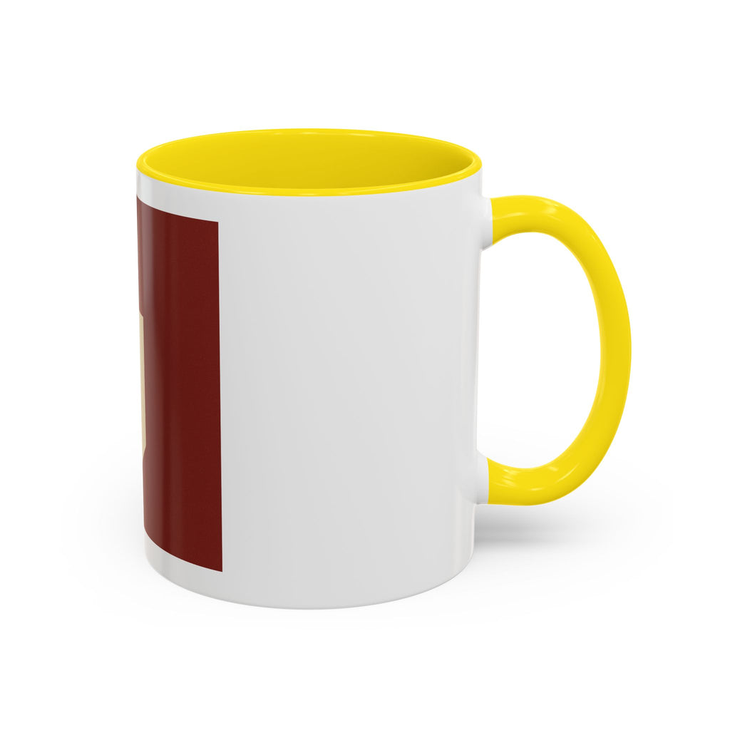Crimson Accent Coffee Mug with OU Logo