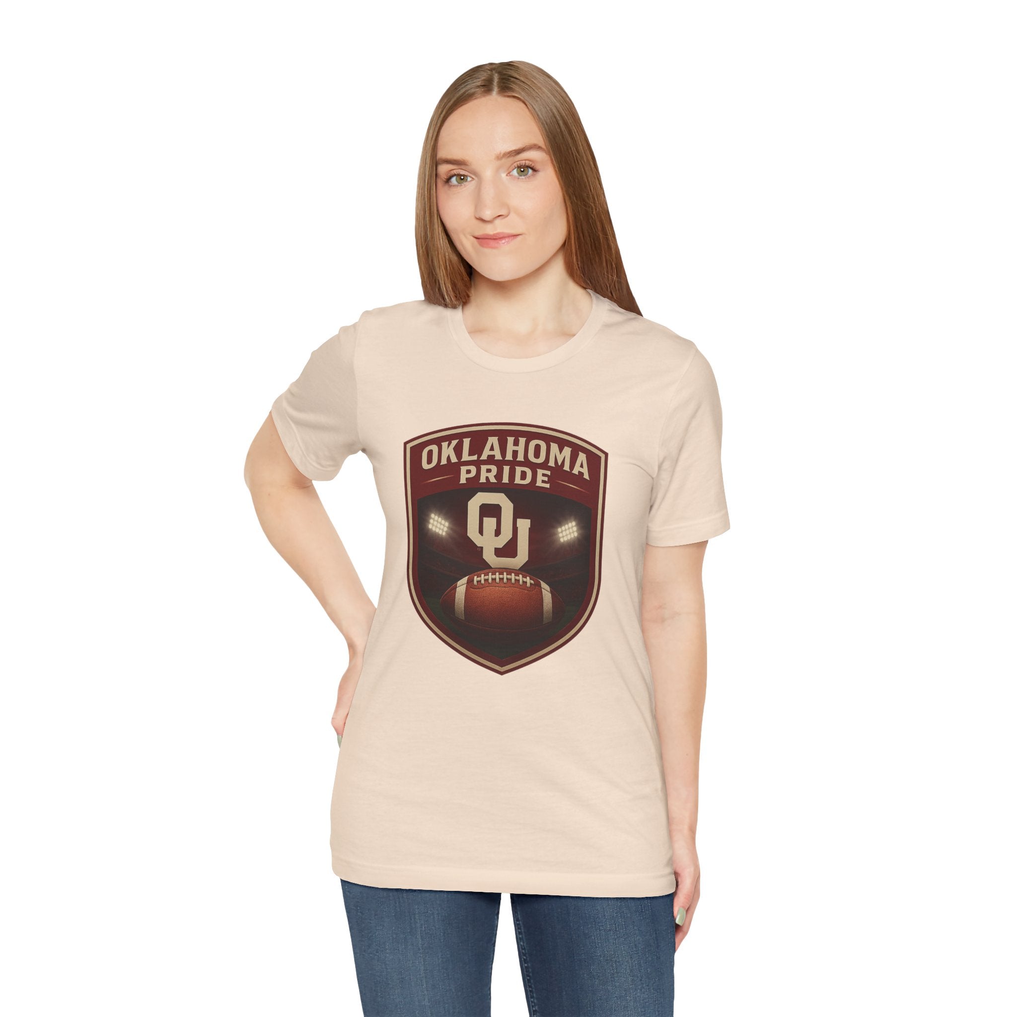 Oklahoma Pride Football Tee