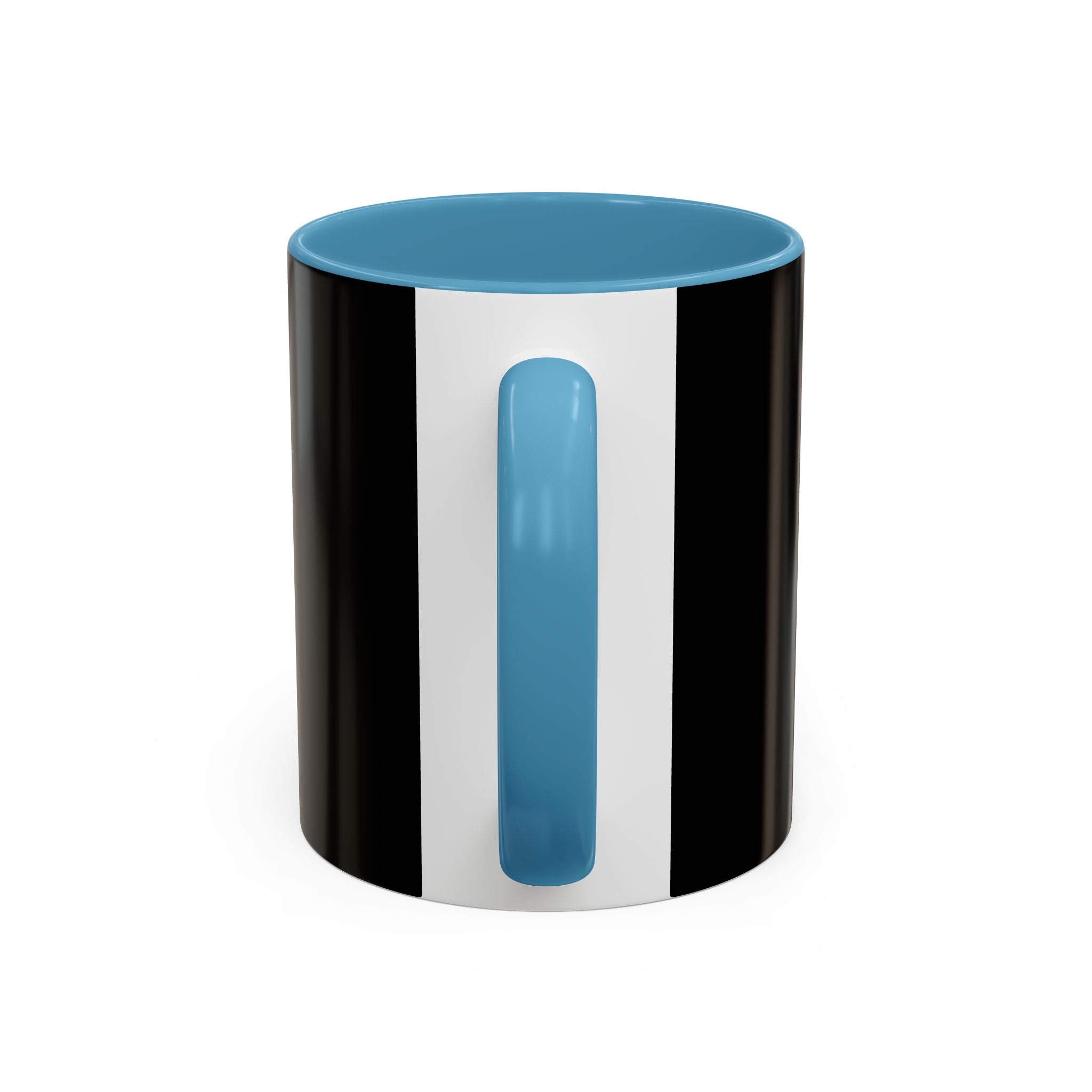 Faith-Inspired Black Coffee Mug