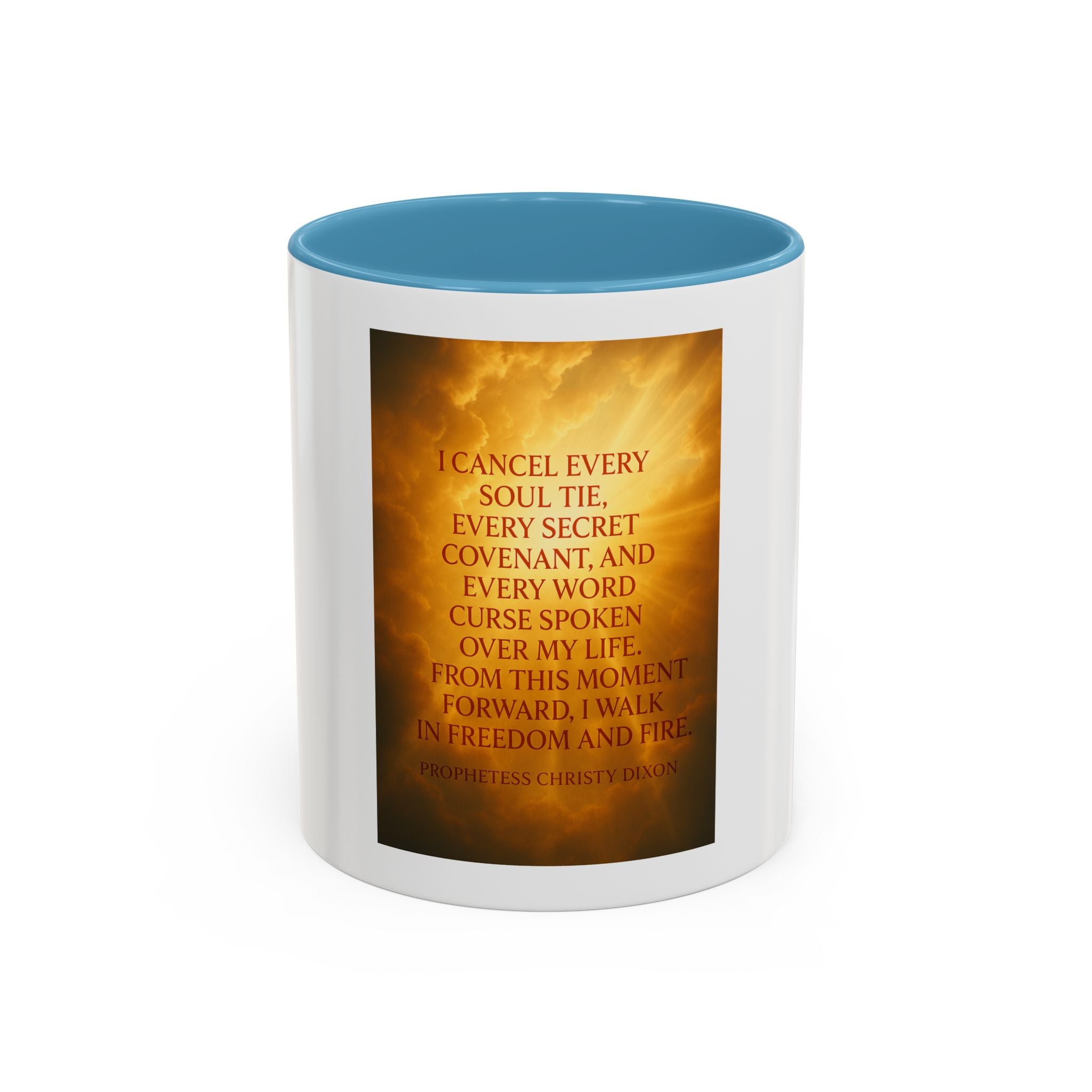 Inspirational Accent Coffee Mug